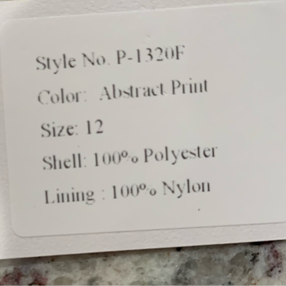 New Floral-Print Satin Halter Beaded Party Dress with Shawl - Picture 14 of 15